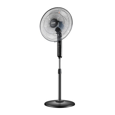 Noveen F450 czarny / Wentylator stojący / 45W / 3 prędkości / oscylacja / wysokość 105-130 cm