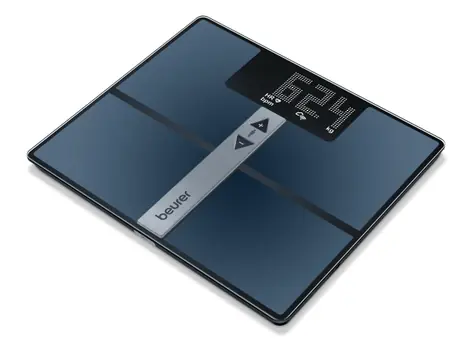 BEURER BF 980 niebieska / waga osobista / cyfrowa / Wi-Fi / rozdzielczość 100 g / nośność 180 kg / USB-C / dane diagnostyczne 
