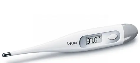BEURER FT 09 biały / termometr cyfrowy / dokładność +/- 0,1°C