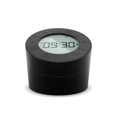 Mebus 25648 - Cyfrowy budzik z funkcją lampki nocnej / Bateria 1200 mAh