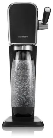 SodaStream Art czarny / ekspres do napojów / bez BPA / 1x butelka 1 L / 1x gaz CO2
