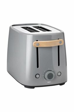 Stelton Emma Toster szary / Toster / 870-1030 W / stal nierdzewna / funkcja rozmrażania