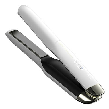 GHD Unplugged biały / Prostownica do włosów / bezprzewodowa / 185°C