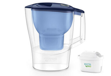 Brita Aluna niebieski / czajnik z filtrem wody / 2,4 l / filtr: Maxtra PRO