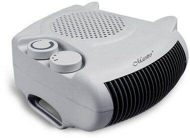 Maestro MR-921 szary / Wentylator ciepłego powietrza / 2000W / 3 poziomy nadmuchu