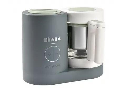 Beaba Urządzenie do gotowania na parze + mikser BABYCOOK Neo Mineral Grey
