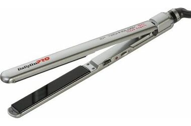 Babyliss BAB2072EPE srebrny / Prostownica do włosów / płytki 24x120 mm / 5 temperatur 115°- 230°C