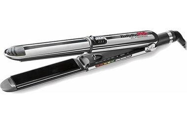 Babyliss BAB3000EPE srebrny / Prostownica do włosów / płytki 31x110 mm / 5 temperatur 150°- 230°C 