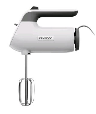 Kenwood QuickMix+ HMP50.000WH / Mikser ręczny / 650 W / zmienna prędkość + puls / trzepaczki + haki do ugniatania / biały