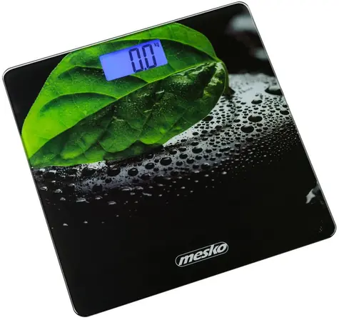 Mesko MS 8149 czarna / cyfrowa waga osobista / max 150 kg / dokładność 100 g / wyświetlacz LCD / Auto-zero Auto-off 