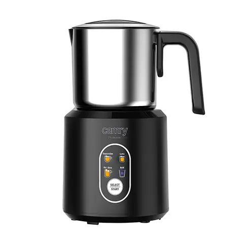 Camry CR 4498 czarny / Spieniacz do mleka / 350 ml / 500 W 