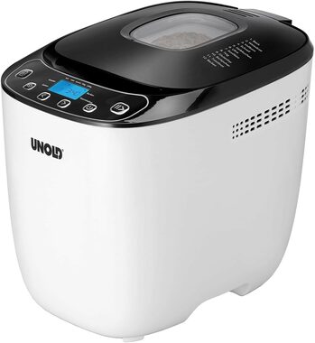Unold 68010 biały / piekarnia domowa / 550 W / 0,7 - 1 kg ciasta / 12 programów
