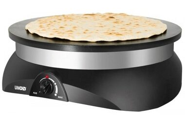 Unold 48155 czarny / naleśnikarka / 1250 W / średnica 33 cm