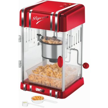 Unold 48535 Retro Red / Maszyna do popcornu / 300 W