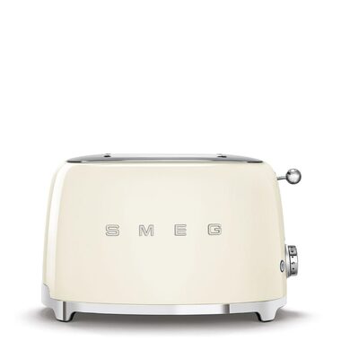 SMEG Retro Style Lata 50-te / Toster / 950 W / 2 sloty / 2 tosty / 6 stopni zarumienienia