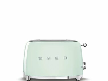 SMEG Lata 50-te Retro Style zielony / Toster / 950 W / 2 miejsca / 2 tosty / 6 stopni zarumienienia
