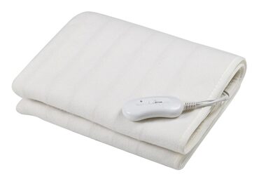 Esperanza EHB002 biała / Koc podgrzewany / 60W / 150 x 80 cm / regulacja temperatury 