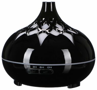 SIXTOL Palm black połysk / Dyfuzor zapachowy / 500ml / 12 W / Automatyczne wyłączanie