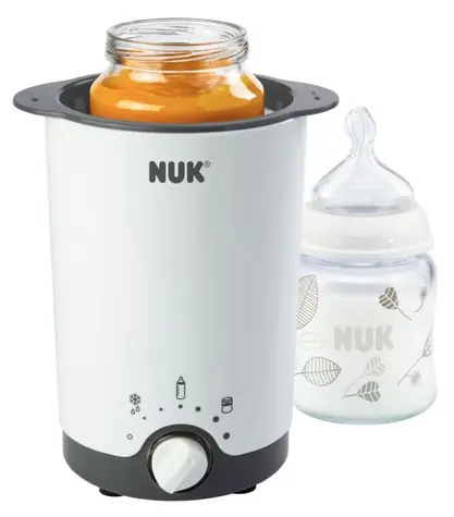 NUK Elektryczny podgrzewacz do butelek Thermo Express 3 w 1 biały / 100 W 