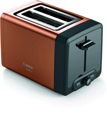 BOSCH TAT4P429 pomarańczowy / Toster / 970 W / 2 miejsca / kratka grzewcza 