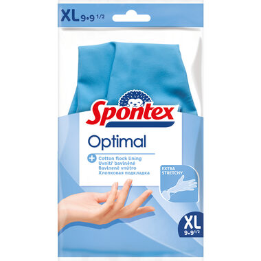 Spontex Optimal (rozmiar XL) / Rękawiczki ochronne do czyszczenia / 1 para