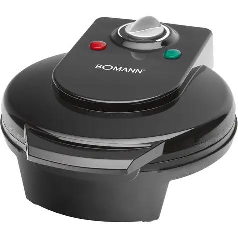Bomann WA 5018 CB czarny / Gofrownica / 1200W 