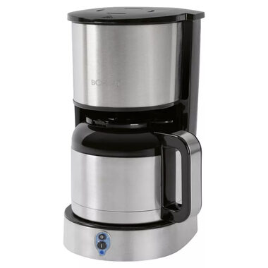 Bomann KA 6066 CB / Przelewowy ekspres do kawy / 800W / 1,2l / termos ze stali nierdzewnej