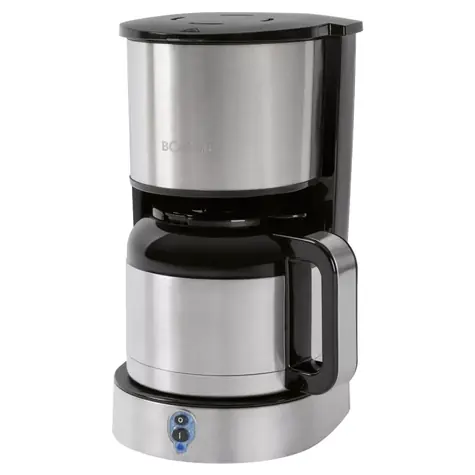 Bomann KA 6066 CB / Przelewowy ekspres do kawy / 800W / 1,2l / termos ze stali nierdzewnej