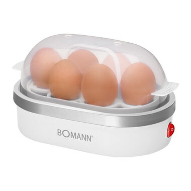 Bomann EK 5022 CB biały / Jajowar / 400W / do 6 jaj