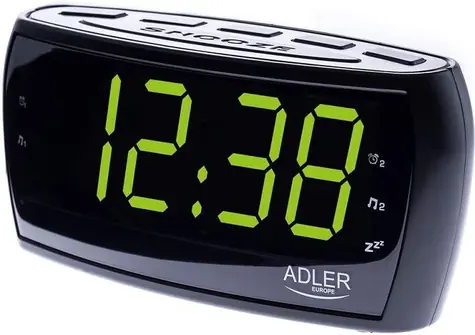 Adler AD 1121 czarny / Radiobudzik / FM / AM