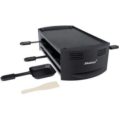 Steba RC 6 Bake & Grill czarna / Grill elektryczny / 1500 W 