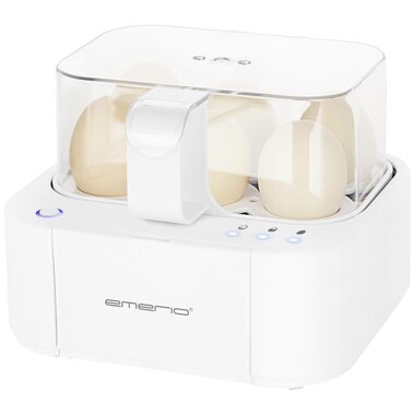 Emerio EB-115560.12 biały / Urządzenie do gotowania jajek / 400 W / 6 jaj 