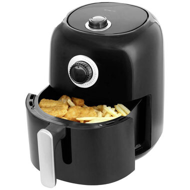 Emerio AF-125770 czarny / Frytkownica na gorące powietrze / 1450 W / 3,4 l 