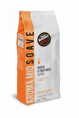 Vergnano Aroma Mio Soave 1 kg / Kawa ziarnista / 50% Arabica i 50% Robusta