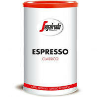 Segafredo Espresso Classico puszka 250 g / Kawa mielona / 80% Arabica i 20% Robusta
