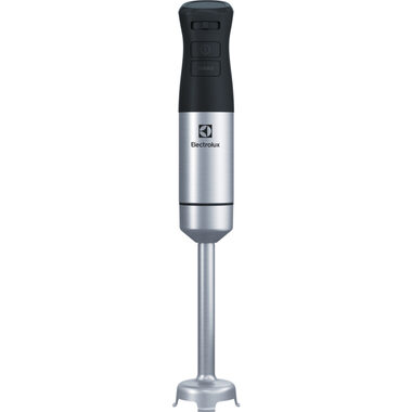 Electrolux E5HB1-6SS srebrny / Blender ręczny / 800 W / 2 prędkości + turbo / rozdrabniacz i pojemnik 