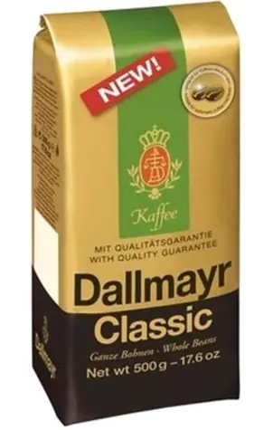 Dallmayr Classic (ziarno) 500 g / Ziarno kawy / 100% Arabica