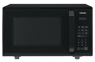 Toshiba MM-EG23P(BK) czarna / kuchenka mikrofalowa / 800W / Grill 1000W / 23l / płyta 27 cm