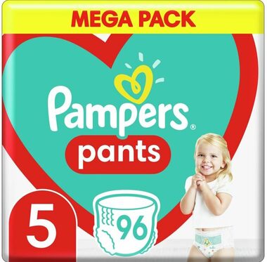 Spodnie Pampers 12-17kg (96szt) / Majtki / Rozmiar 5 (12-17kg)