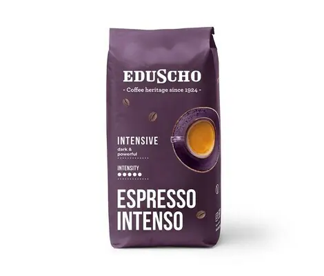 Eduscho Espresso INTENSO 1 kg / Kawa ziarnista / 40% Arabica i 60% Robusta / wyprzedaż końcowa