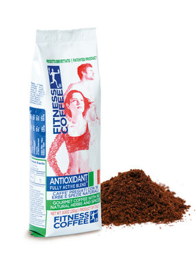 Kawa fitness W pełni aktywna mieszanka przeciwutleniająca (mielona) 250 g / Kawa mielona / Arabica i Robusta