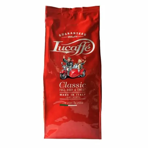 Lucaffé Espresso Classic 1 kg / Kawa ziarnista / 100% Arabica 