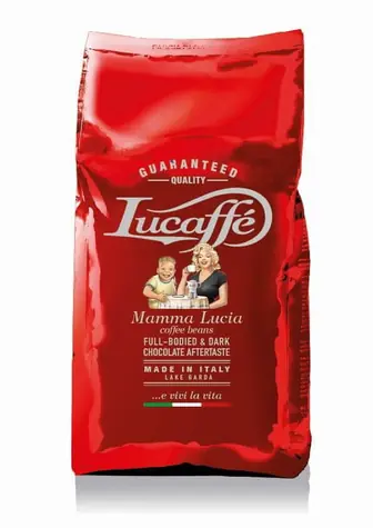 Lucaffé Mamma Lucia 1 kg / Kawa ziarnista / 40% Arabika i 60% Robusta