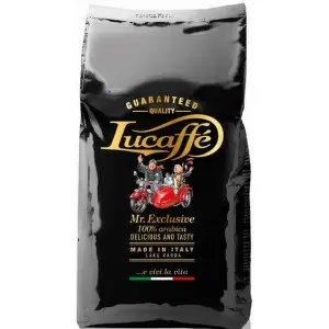 Pan Lucaffe Ekskluzywna 100% Arabika 1 kg / Kawa ziarnista / 100% Arabika