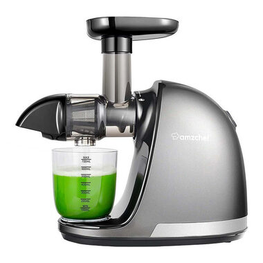 AMZCHEF 1501-GA szara / Wyciskarka wolnoobrotowa / 150W / 90 do 110 obr./min