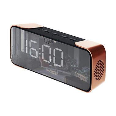 Adler AD 1190cr miedziany / Radiobudzik / FM / Bluetooth 5.0 / SD / USB /AUX