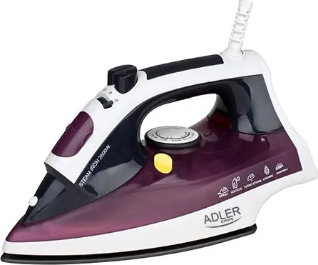 Adler AD 5022 fioletowy / Żelazo / 3000W / 60g-min