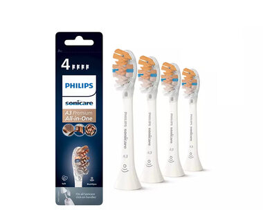 Philips Sonicare A3 Premium All-In-One HX9094/10 biały (4 szt.) / Wymienna główka szczoteczki