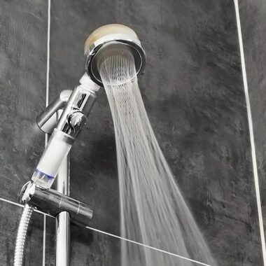 Aquadon EcoTornado Blue srebrny / Głowica prysznicowa