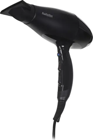 Babyliss 6714E czarna / Suszarka do włosów / 2300W / 3 temperatury / 2 prędkości / jonizacja